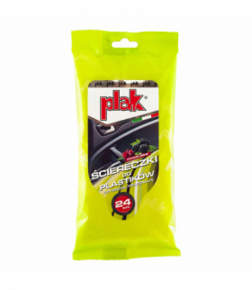 Plak Ściereczki do plastików Owoce Leśne 24 szt. Plak E0420