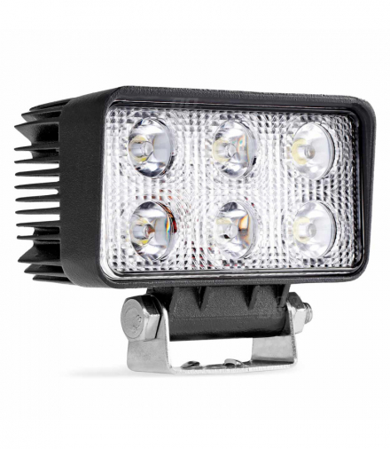 Lampa robocza halogen LED szperacz AWL02 6 LED 12V 24V AMiO 01613