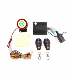 Uniwersalny alarm motocyklowy z pilotami MCA14 AMiO 01103