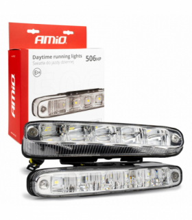 Światła do jazdy dziennej AMiO DRL 506 HP AMiO 01522