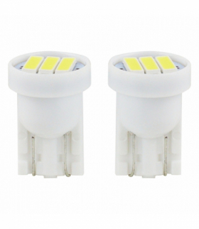 Żarówki LED STANDARD T10 W5W 3xSMD 7020 12V AMiO 01096