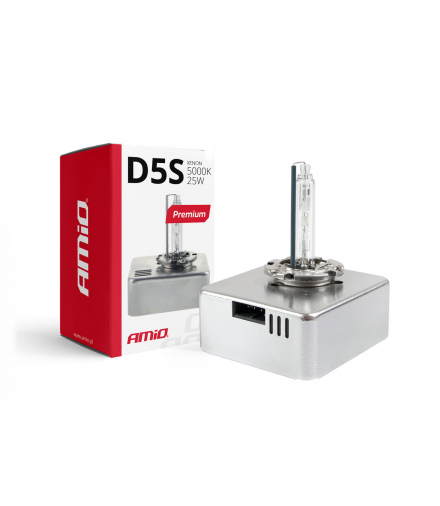 Żarówka ksenonowa żarnik HID xenon D5S 5000K AMiO PREMIUM AMiO 01220