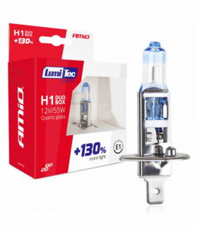 Żarówki halogenowe H1 12V 55W LumiTec LIMITED +130% DUO AMiO 01404