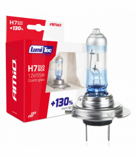 Żarówki halogenowe H7 12V 55W LumiTec LIMITED +130% DUO AMiO 01406