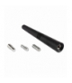 Antena samochodowa maszt anteny 9 cm z 3 adapterami 5/6/7mm ANTM09 AMiO 01509