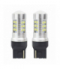 Zarówki LED CANBUS 3030 24SMD T20 7440 W21W White 12V 24V AMiO 01173