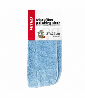 Ściereczka ręcznik do polerowania samochodu z mikrofibry 37x27 cm 800g/m2 AMiO 01620