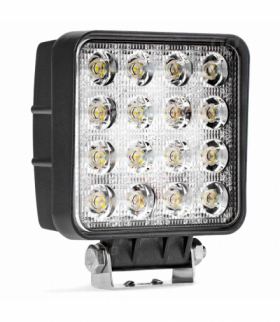 Lampa robocza halogen LED szperacz AWL05 16 LED 12V 24V AMiO 01700