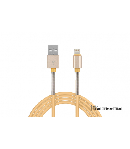 Kabel USB na Lightning iPhone iPad FullLINK 1 m 2.4A AMiO 01432