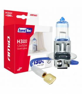 Żarówki halogenowe H3 12V 55W LumiTec LIMITED +130% DUO AMiO 02102