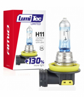 Żarówka halogenowa H11 12V 55W LumiTec LIMITED +130% AMiO 02134