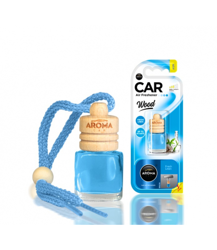Odświeżacz powietrza AROMA WOOD FRESH LINEN Aroma Car A83139