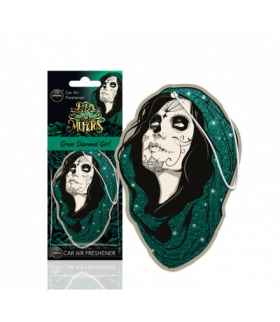 Odświeżacz powietrza MUERTOS Green Diamond Girl Aroma Car A83279