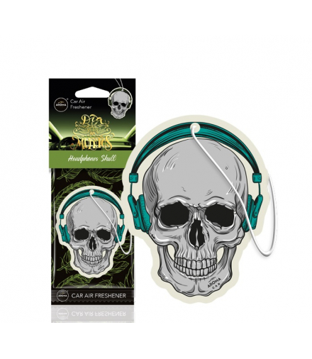 Odświeżacz powietrza MUERTOS Headphones Skull Aroma Car A83277