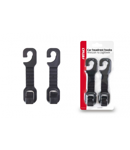 Wieszaki na zagłówek fotela samochodowego AMiO 02167