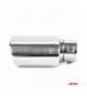 Końcówka tłumika wydechu stal nierdzewna MT 019 chrom AMiO 02190