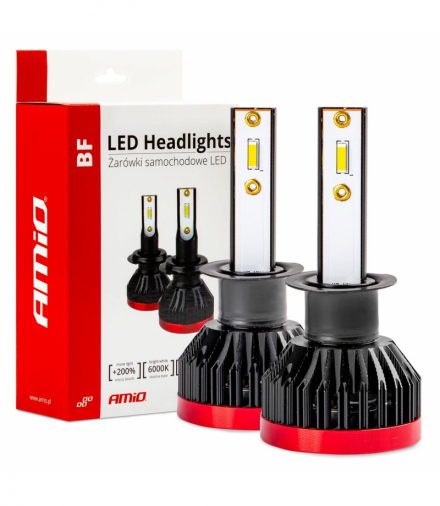 Żarówki samochodowe LED seria BF H1 6000K Canbus AMiO 02240