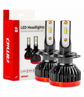 Żarówki samochodowe LED seria BF H7 6000K Canbus AMiO 02242