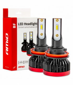 Żarówki samochodowe LED seria BF H8 H9 H11 H16 6000K Canbus AMiO 02245