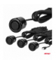 Zestaw czujników parkowania cofania LED COB 4 sensory czarne "GOLD" 18 mm AMiO 02284