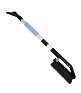 Szczotka zmiotka skrobaczka do szyb śniegu lodu FUTURA BASIC teleskopowa 82/110 Tom-Par T09833