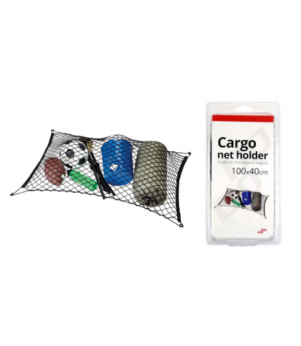 Siatka do mocowania bagażu z uchwytami 100x40 cm AMiO 02149