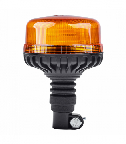 Lampa ostrzegawcza błyskowa kogut 36 LED flex R65 R10 12V 24V W03p AMiO 02293