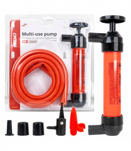 Pompka do spuszczania paliwa oleju wody cieczy AMiO 02055