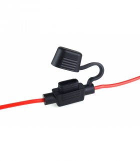 Oprawa bezpiecznika gniazdo MINI z kablem 30 cm AMiO 02336