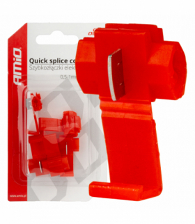 Szybkozłączki elektryczne 0,5-1mm2 10A 5 szt. blister AMiO 02340