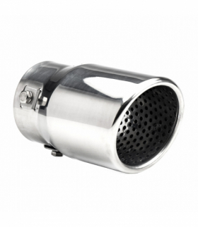 Końcówka tłumika wydechu stal nierdzewna MT 017 chrom AMiO 02348