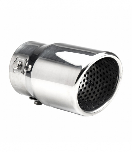 Końcówka tłumika wydechu stal nierdzewna MT 017 chrom AMiO 02348