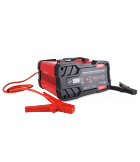 Prostownik z funkcją rozruchu ładowarka do akumulatora 12V 24V max 12A boost 75A 12V AMiO 02400