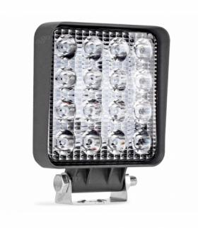 Lampa robocza halogen LED szperacz AWL10 16LED 12V 24V AMiO 02424