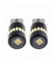 Żarówki LED CANBUS 18SMD 3014 + 1SMD 1SMD T10 W5W White 12V 24V AMiO 02446