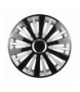 Kołpak samochodowy Falcon 16" cali czarno-srebrny Leoplast L58118