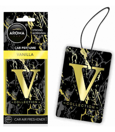 Odświeżacz powietrza AROMA CEL. V-COLLECTION Wanilia Aroma Car A83555