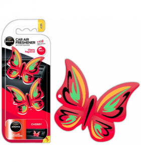 Odświeżacz powietrza AROMA FANCY SHAPES BUTTERFLY Cherry Aroma Car A83534