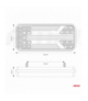 Lampa tylna zespolona LED RCL-01-R dynamiczna prawa AMiO 02473