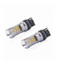 Żarówki LED CANBUS 3030 24SMD T20 WY21W Pomarańczowa Amber 12V 24V AMiO 02393