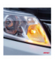 Żarówki LED CANBUS BAU15S PY21W Pomarańczowa Amber 12V 24V AMiO 02580