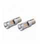 Żarówki LED CANBUS BAU15S PY21W Pomarańczowa Amber 12V 24V AMiO 02580