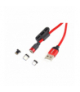 Kabel USB magnetyczny 3w1 na Lightning USB-C micro USB 1 m UC-8 AMiO 02522