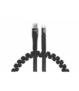Kabel USB micro USB sprężynujący 1.2 m UC-12 AMiO 02529