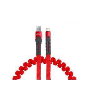 Kabel USB iphone Lightning sprężynujący 1.2 m UC-13 AMiO 02530