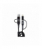 Kabel USB USB-C 3w1 iphone Lightning USB USB-C 1m UC-15 AMiO 02547