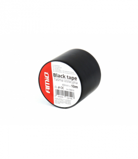 Taśma izolacyjna szkot czarna PCV 48mm x 10m AMiO 02610