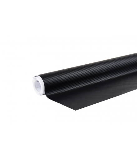 Folia karbonowa carbon 3D czarna 30cm x 150cm AMiO 02598