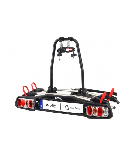 Bagażnik rowerowy samochodowy na hak - 2 rowery TBC-01/2 AMiO 02582