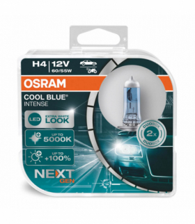 Żarówki halogenowe Osram H4 12V 60/55W P43t Cool Blue NEXT GEN 5000K / 2 szt. Osram O-64193CBN-HCB